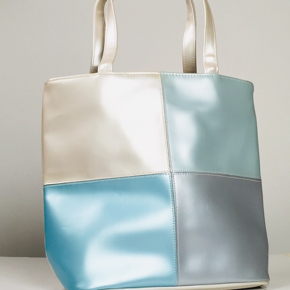 Retro Women’s Color Block Mini Bag - Picture 2 of 8